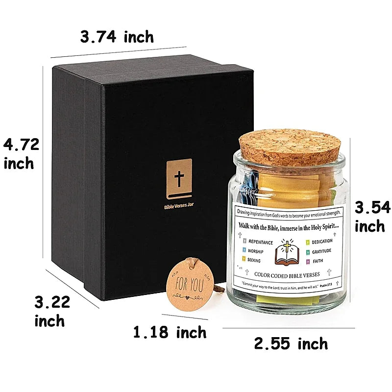 Bible Verse Prayer Jar Spiritual Gift