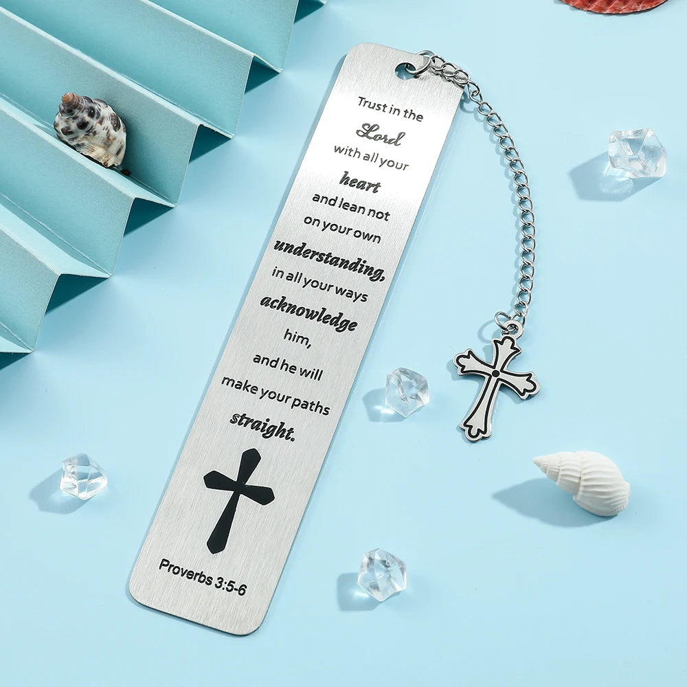 Personalized Stainless Steel Reading Bookmark