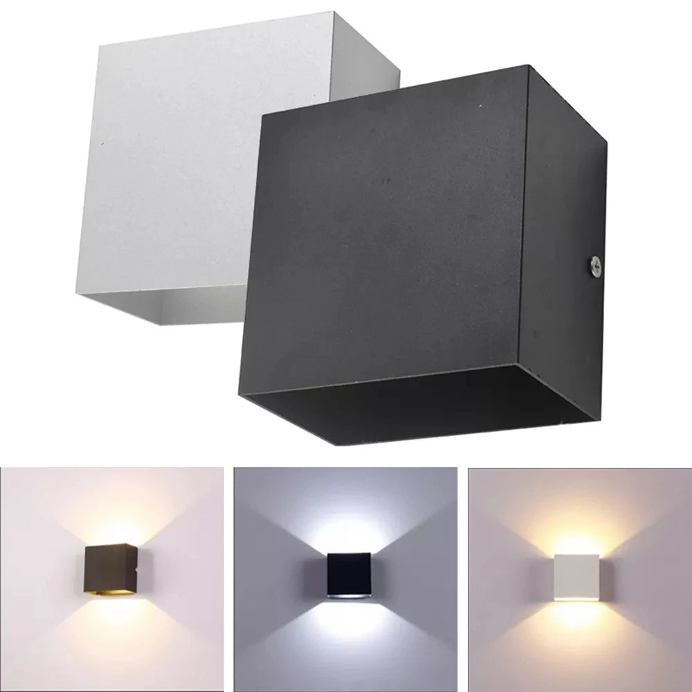 Modern Cube LED Wall Light