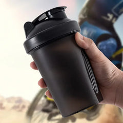1-7PCS Shaker Bottles Sport Water Cups Whey Protein Powder Mixer Bottle Fitness Gym Shaker Outdoor Portable Plastic Drink Cup