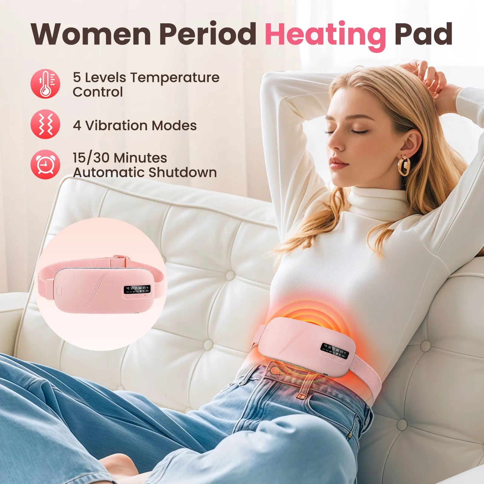 Electric Period Cramp Massager