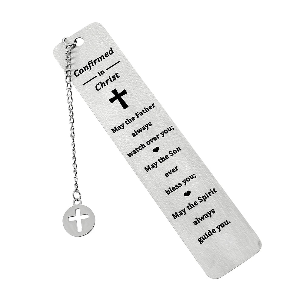 Personalized Stainless Steel Reading Bookmark