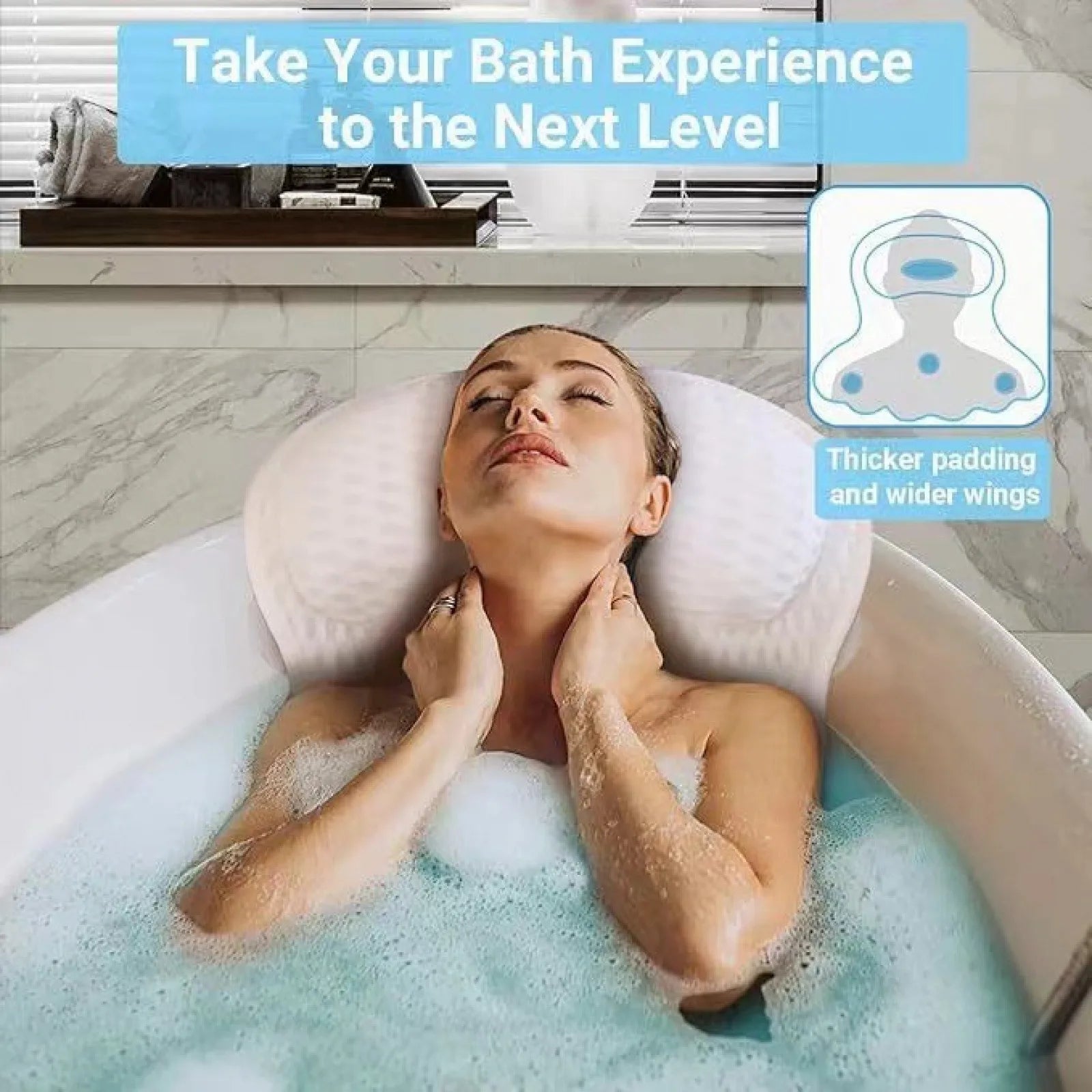 Luxury Bath Pillow Support
