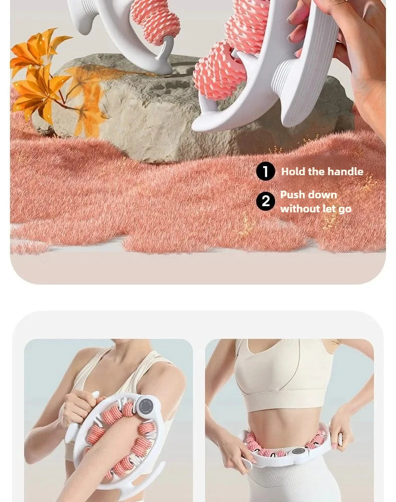 Manual Leg Roller Massager for Muscle Relief