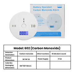 Carbon Monoxide Smoke Alarm