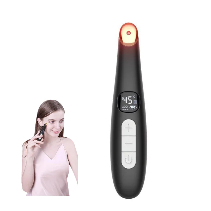 LED Eye Massager Wand for Dark Circles & Puffiness