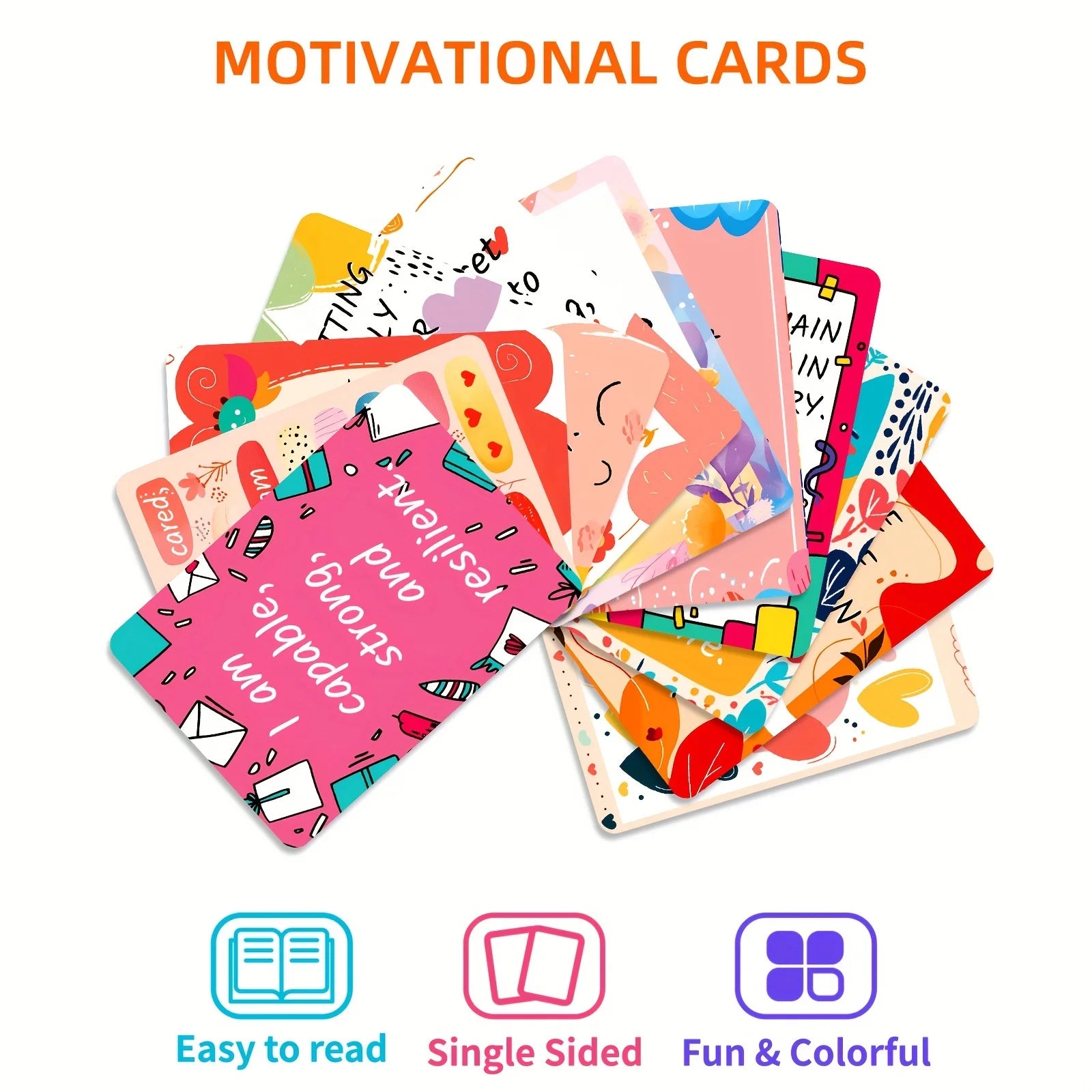 Motivational Affirmation Cards Positive Quotes