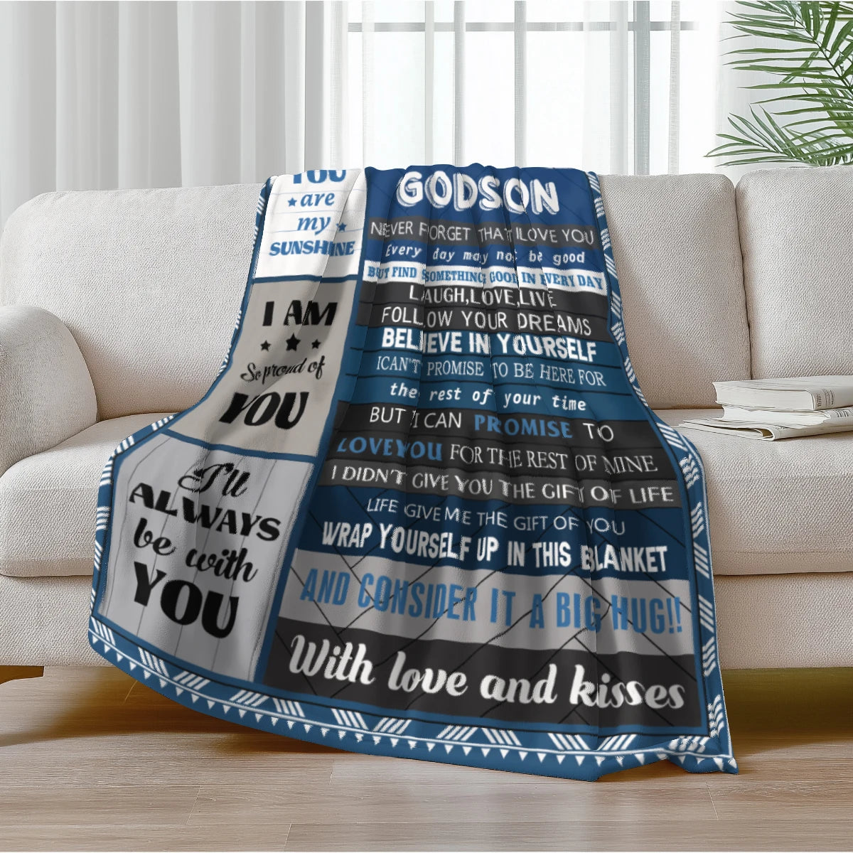 Bible Scripture Inspirational Blanket