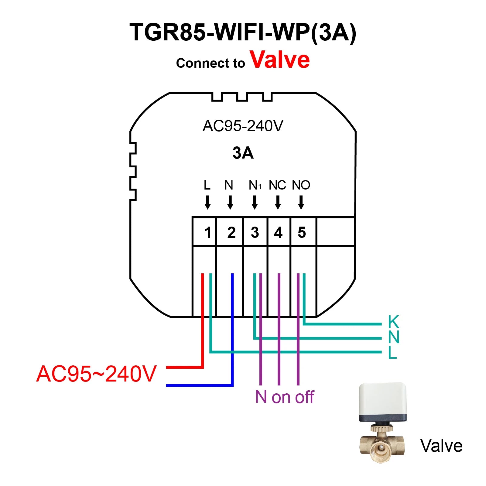 WiFi Smart Water Heating Thermostat