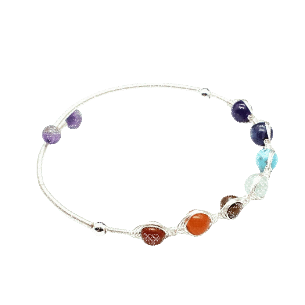 Adjustable Crystal Bead Energy Bracelet