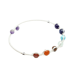 Adjustable Crystal Bead Energy Bracelet