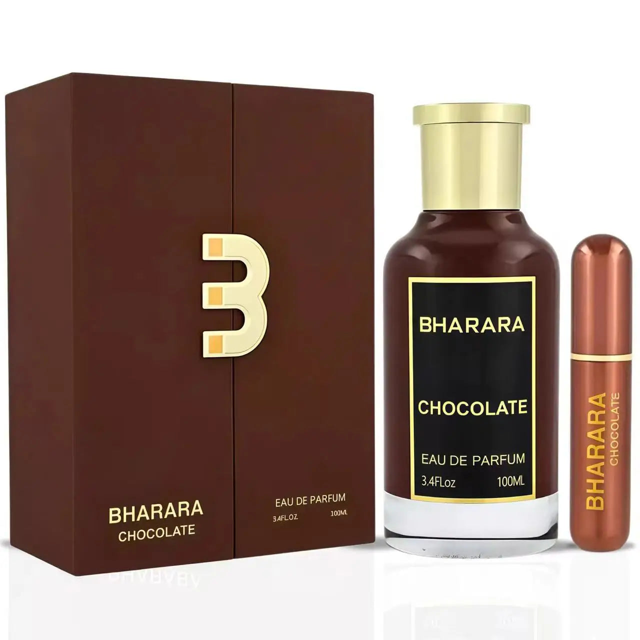 A 100ml Bharara King Men’s Eau de Parfum set, this rich woody fragrance comes in a sleek bottle and box—making it an ideal unisex gift for any occasion.