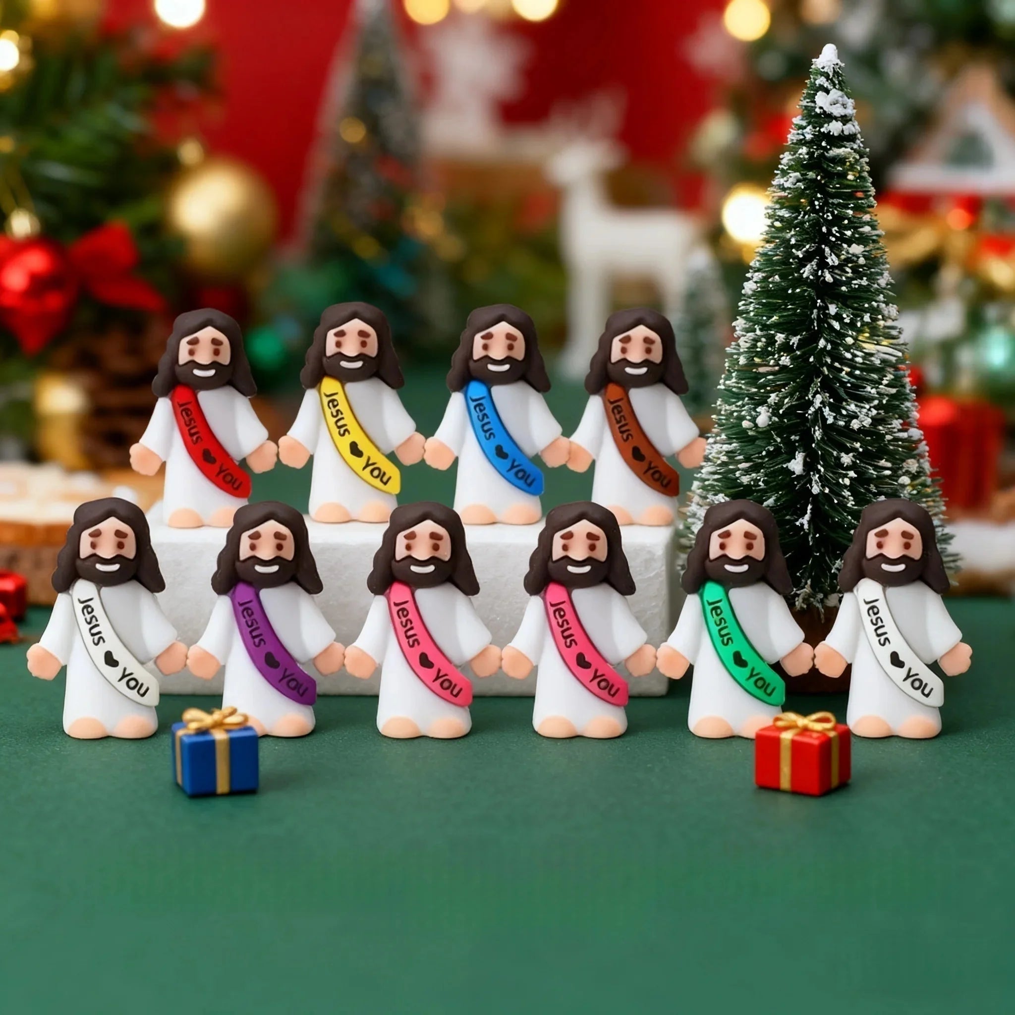 Mini Jesus Faith Figurine Set