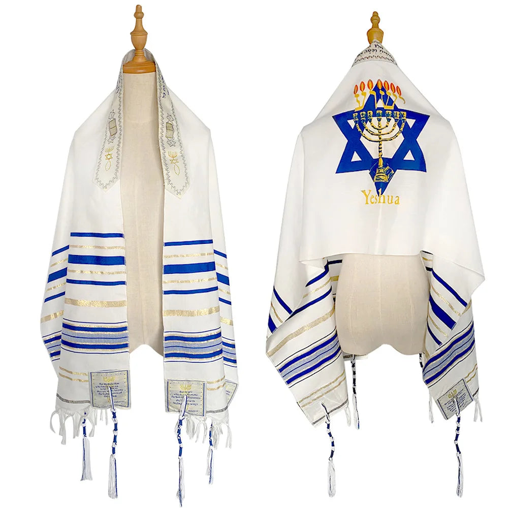 Traditional Jewish Prayer Shawl Tallit Scarf