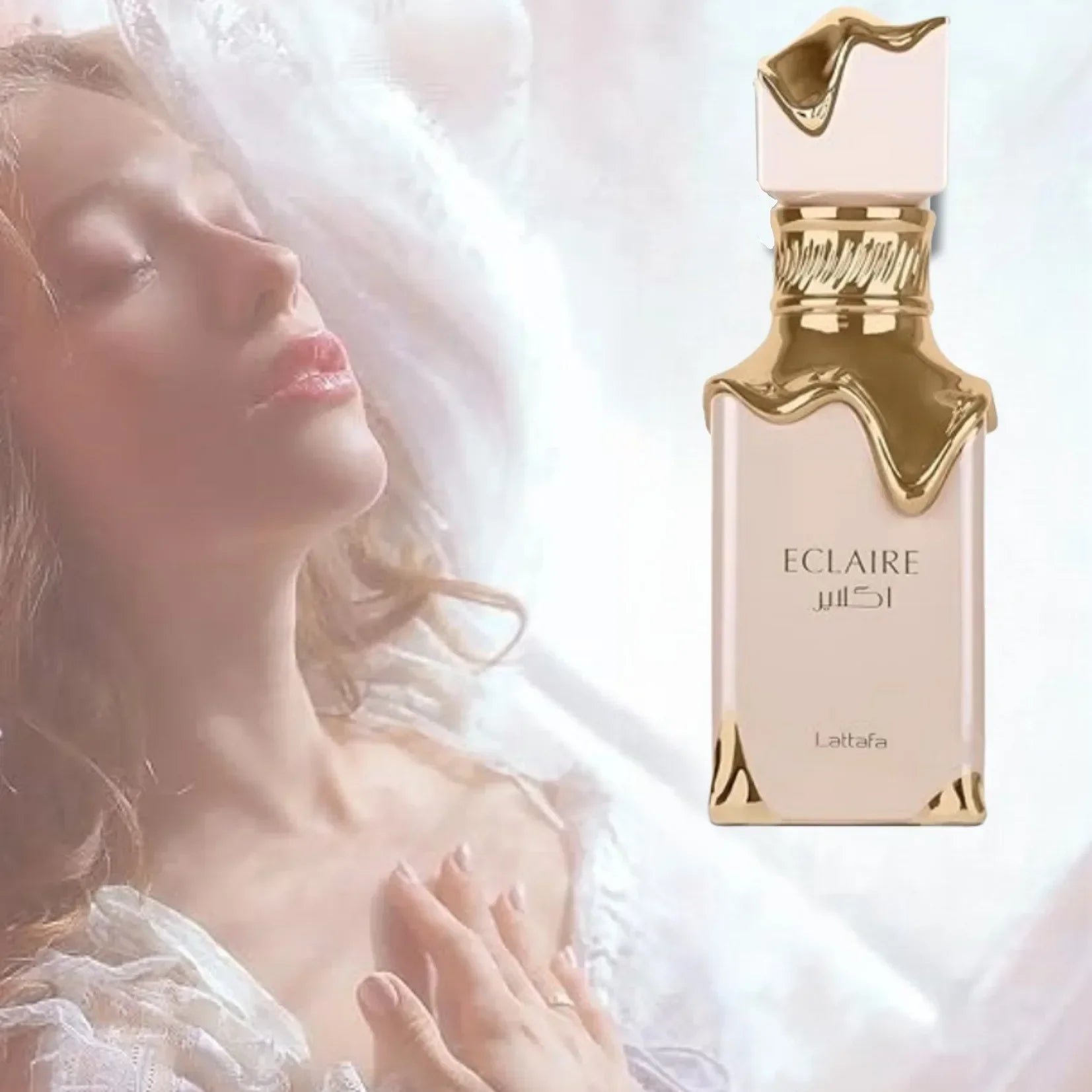 Perfume unisex Lattafa Eclaire EDP en spray para hombre y mujer, 100 ml