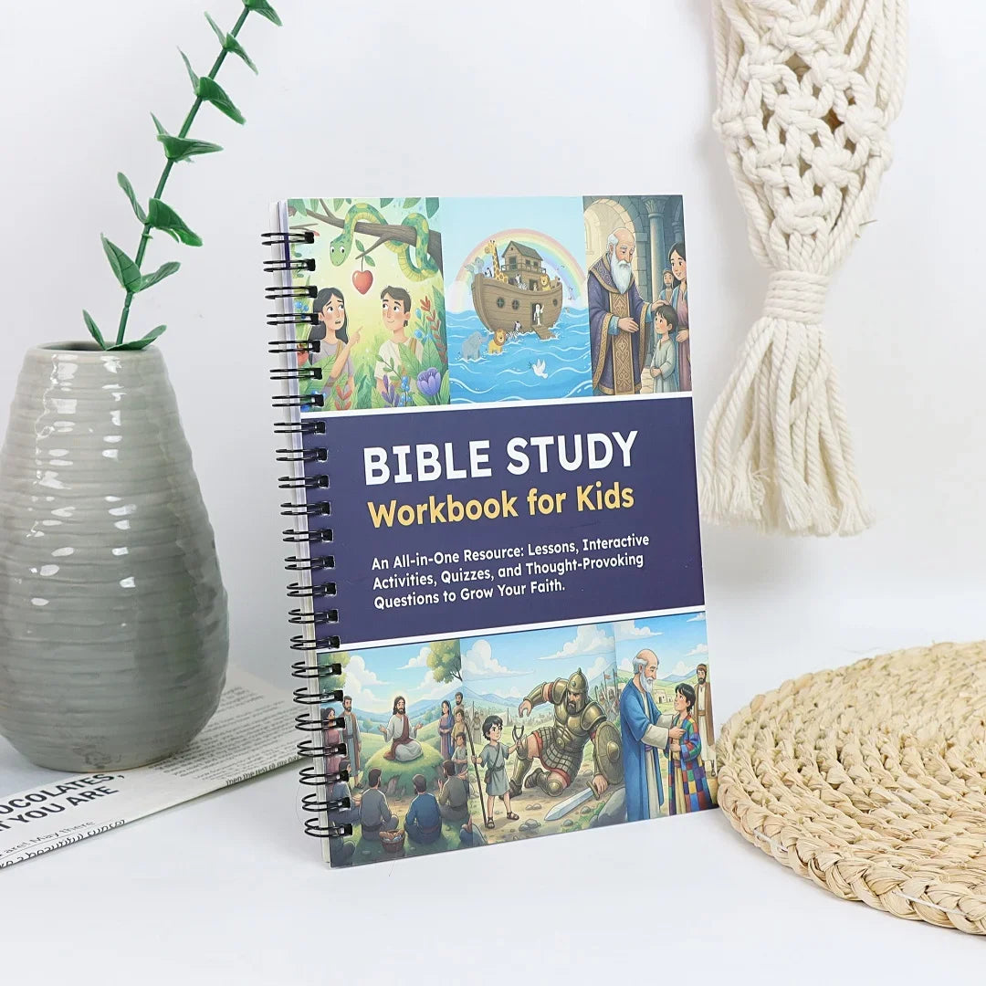 Bible Learning Activity Book For Kids