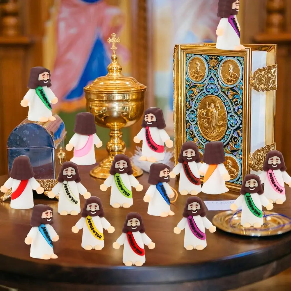 Mini Jesus Faith Figurine Set