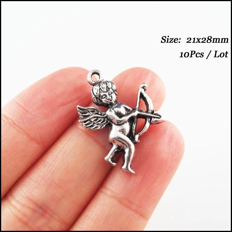 Praying Angel Wings Pendant Charms