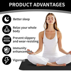 Grounding Earthing Mat for Better Sleep & Relaxation
