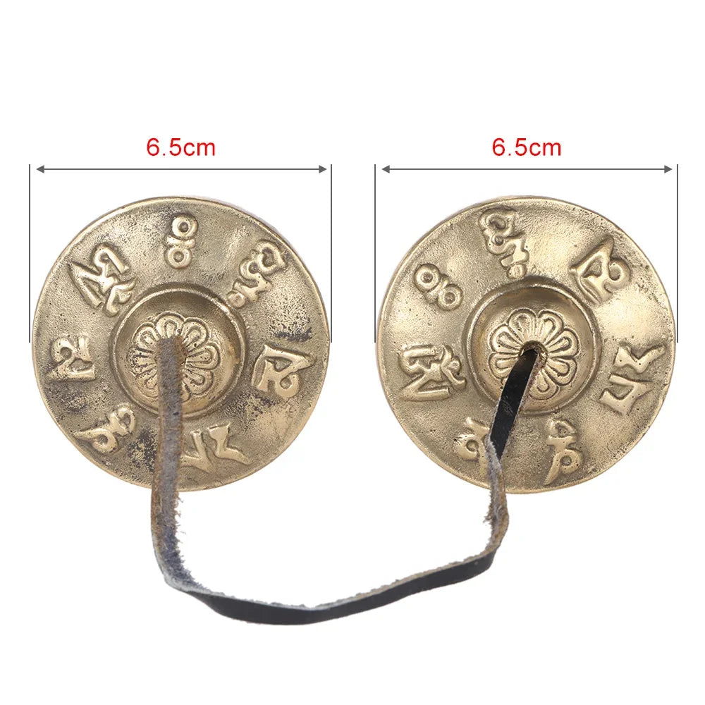 Handcrafted Tibetan Tingsha Meditation Cymbals