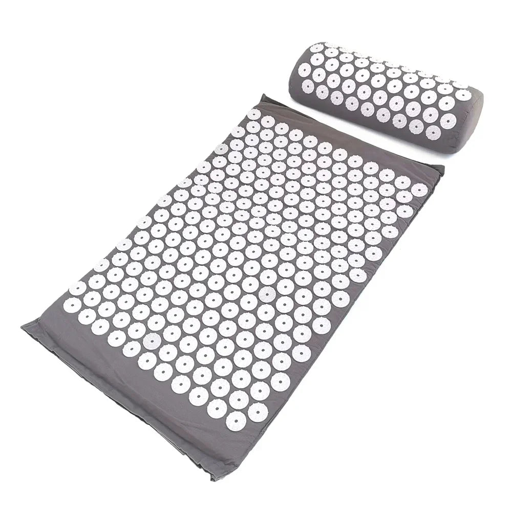 Acupressure Mat & Pillow Pain Relief Set