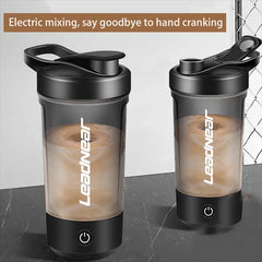 650ml Electric Protein Shaker Bottle and Portable Automatic Blender