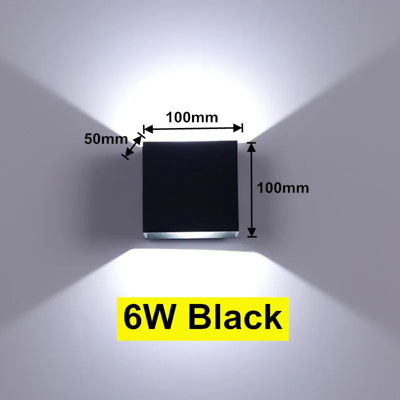 Modern Cube LED Wall Light