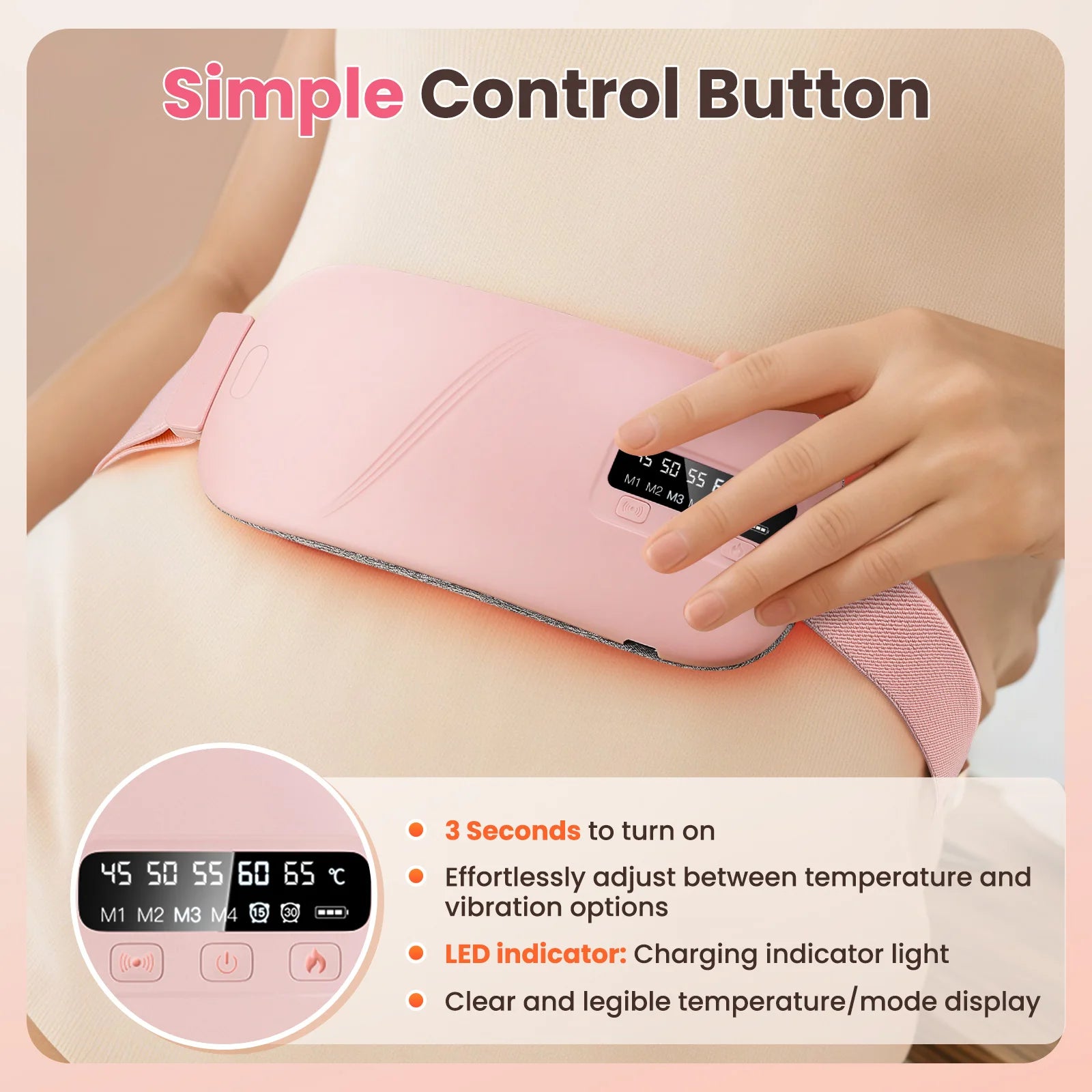 Electric Period Cramp Massager