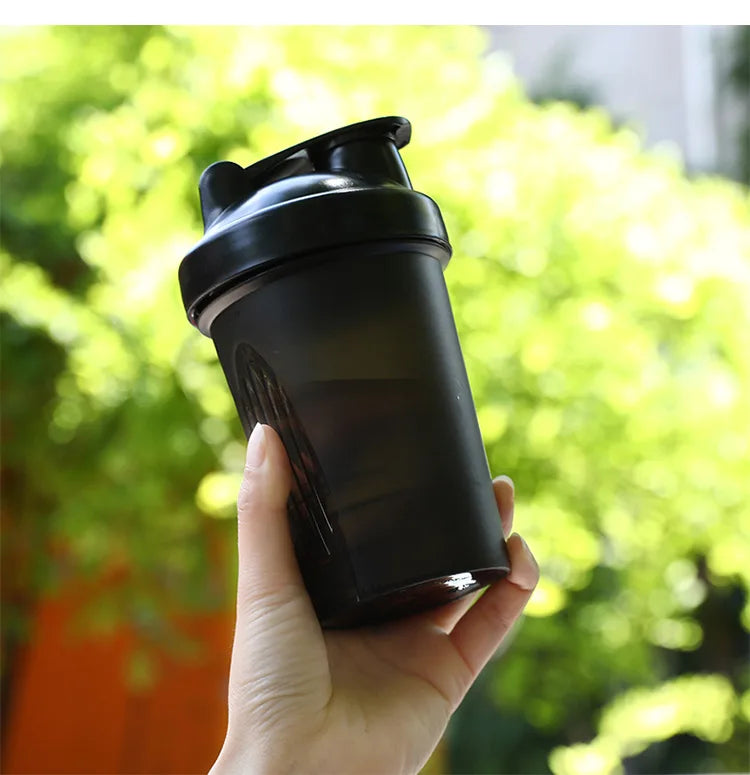 Leeseph Shaker Bottle with Shaker Balls Leak Proof Drink Shaker Bottle for Shake and Pre Work Out Best Shaker Cup (BPA free)