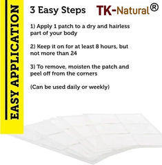 30 Patches Mushroom Complex Transdermal Patches with Lion's Mane, Reishi, Turkey Tail, Cordyceps, for Focus, Brian, Memory