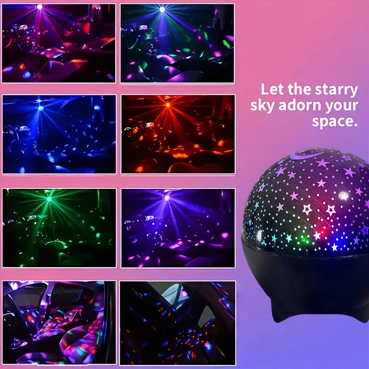 Galaxy Star Projector Light