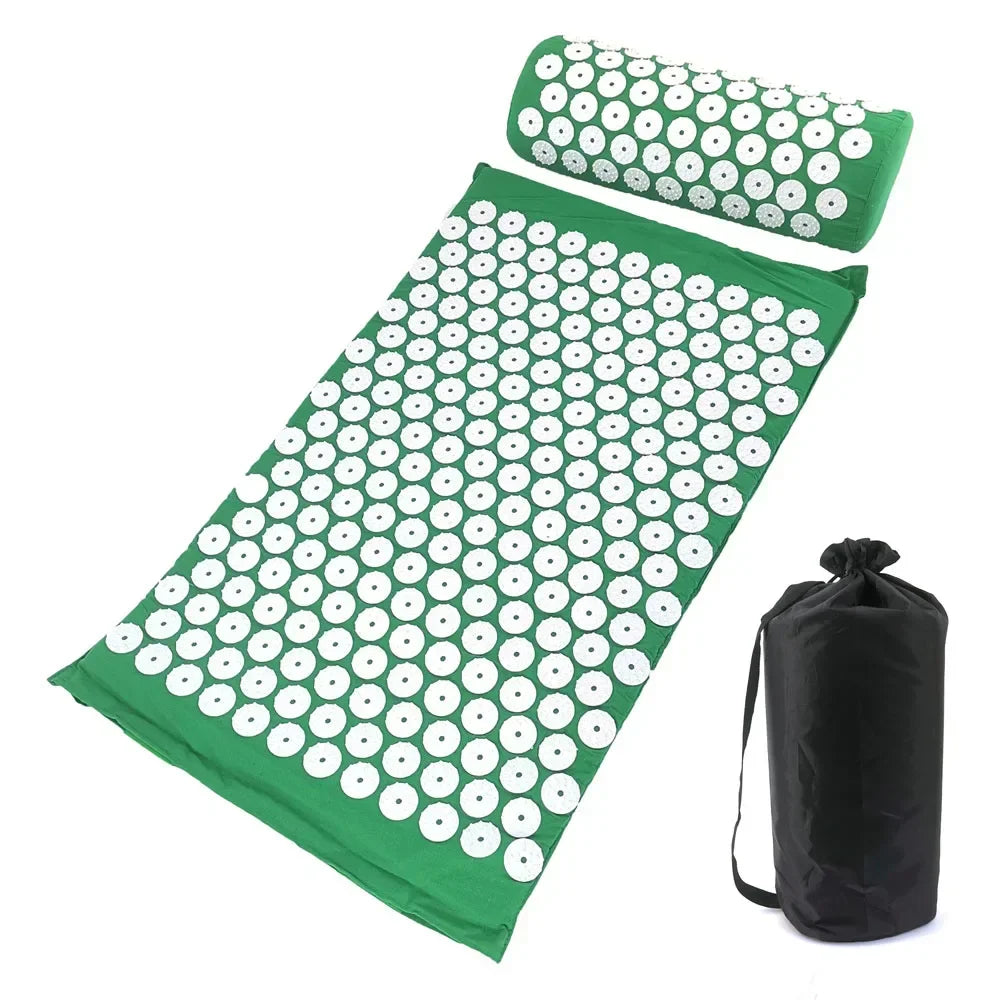 Acupressure Mat & Pillow Pain Relief Set