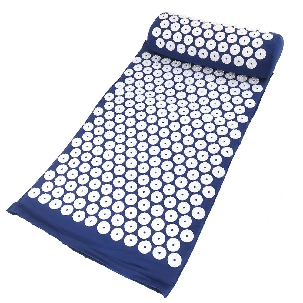Acupressure Mat & Pillow Pain Relief Set