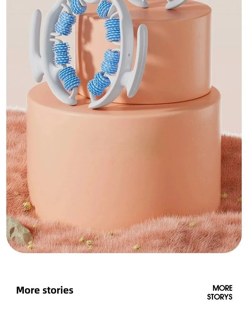 Manual Leg Roller Massager for Muscle Relief