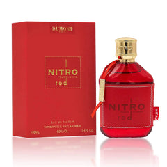 Dumont NITRO RED 3.4oz Eau De Parfum Perfume de lujo para hombre Fragancia floral amaderada y masculina de larga duración