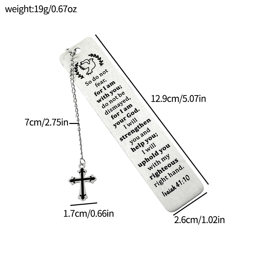 Personalized Stainless Steel Reading Bookmark