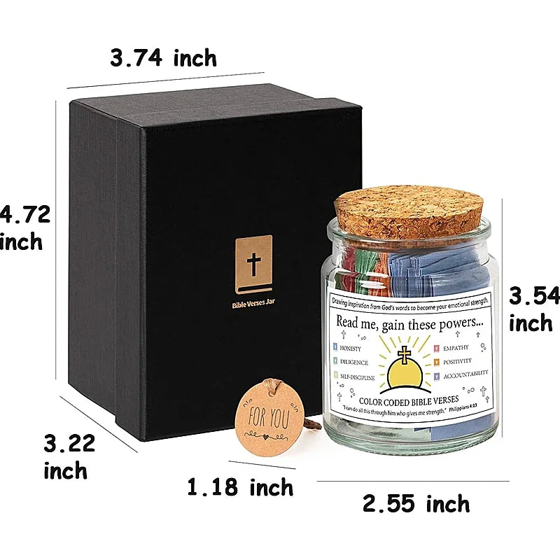 Bible Verse Prayer Jar Spiritual Gift