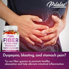 Prebiotic Sugar-Free Fiber Gummies - Supports Digestive Health, Promotes Overall Gut Health, and Regulates Stomach Function