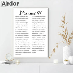 Psalm 91 Bible Verse Wall Art