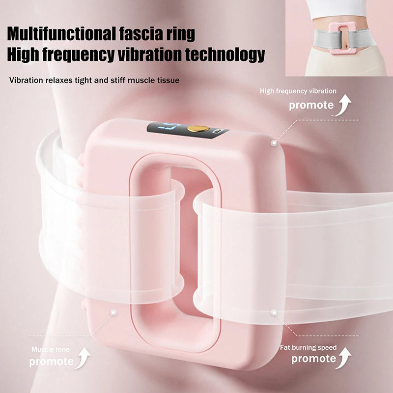 Electric Vibrating Fascia Body Massager Belt