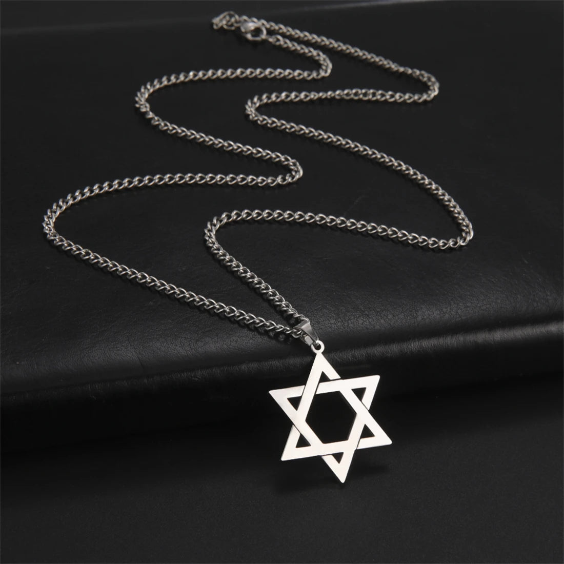 Star Of David Faith Pendant Necklace