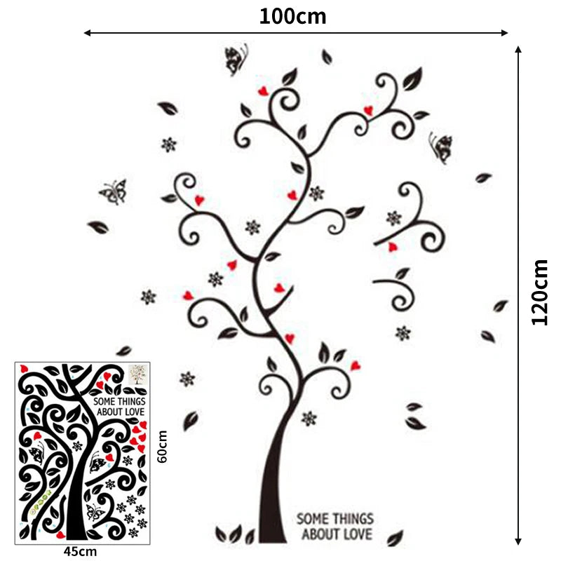 DIY Family Tree Wall Sticker Decal