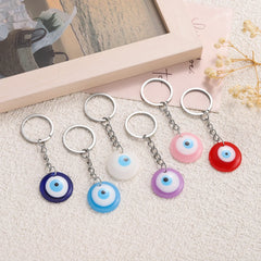 Lucky Eye Glass Protection Keychain Charm
