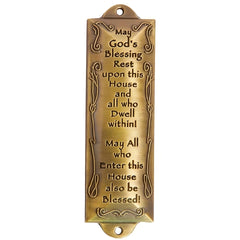 Bless This House Mezuzah Door Decor