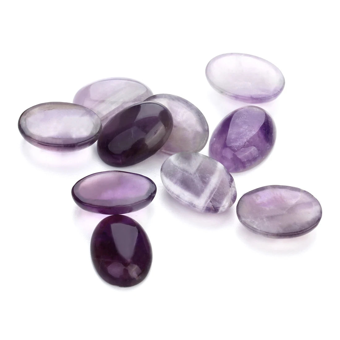 Natural Stone Oval Cabochon Beads