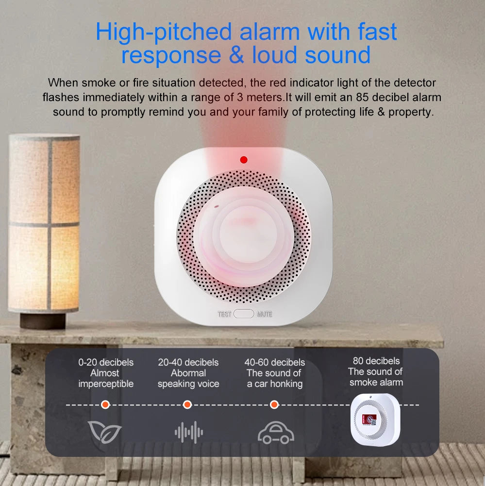 Independent Smoke Detector Alarm