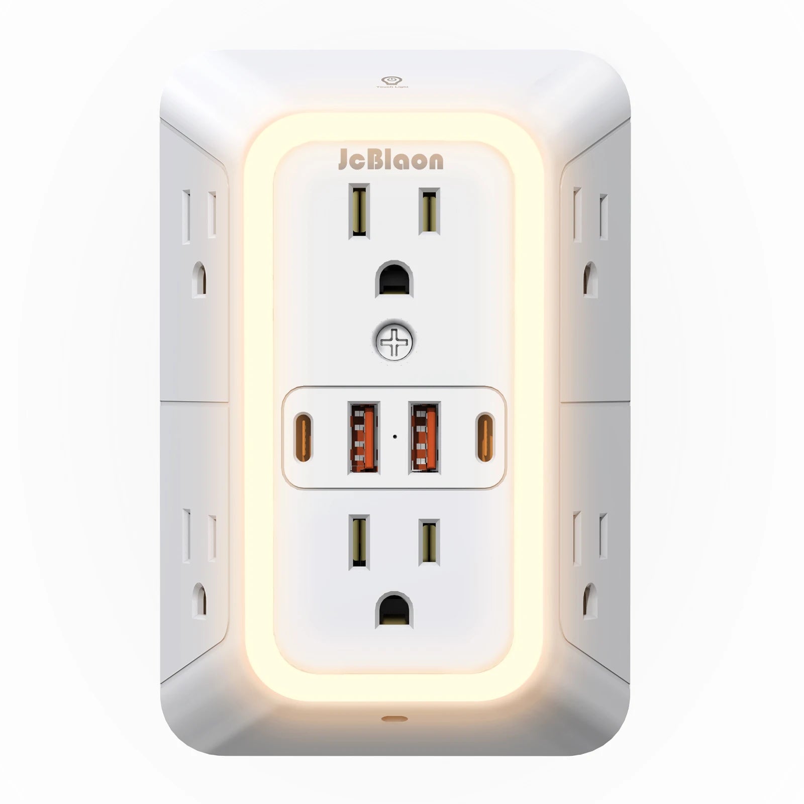 Wall Outlet Extender with USB Ports