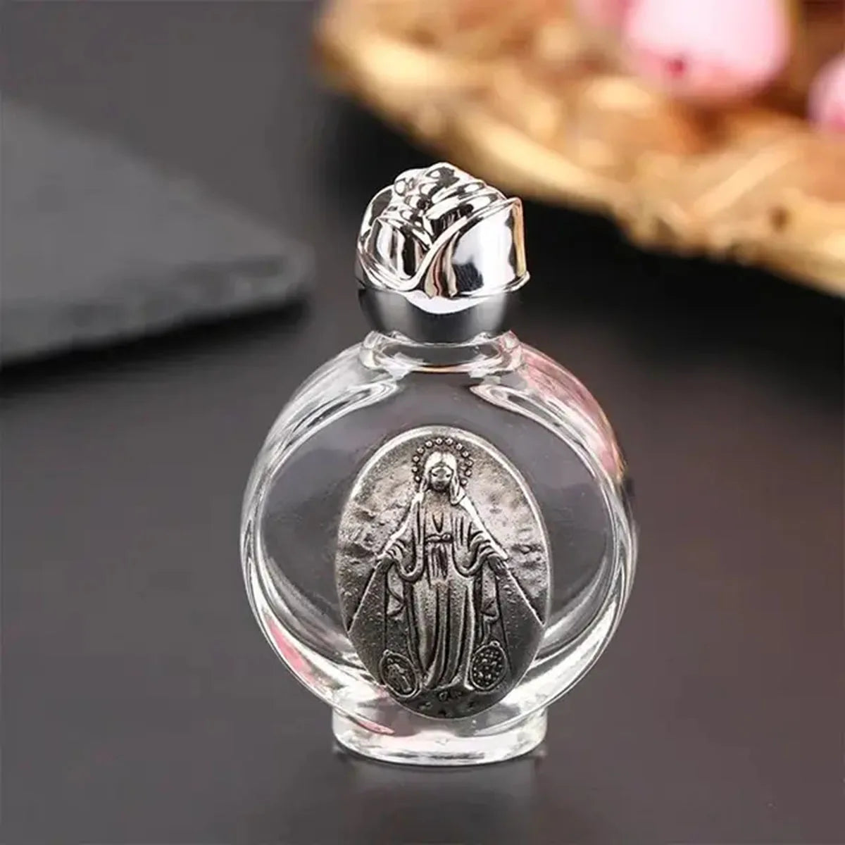 Christian Holy Water Cross Bottle