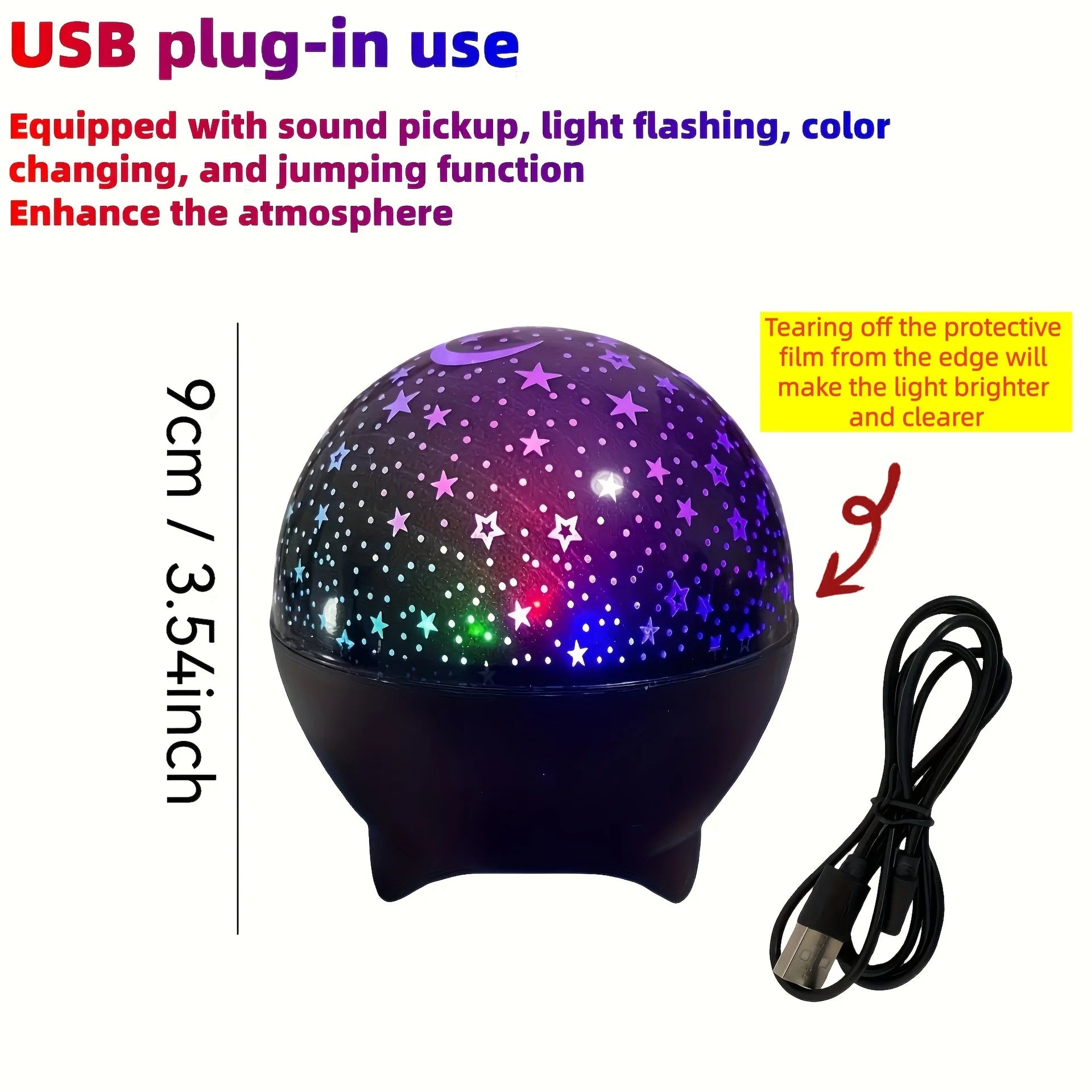 Galaxy Star Projector Light