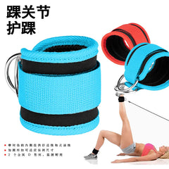 Adjustable Double D-Ring Gym Ankle Straps